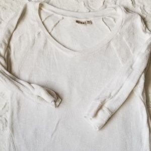 Mudd cream colored sweater